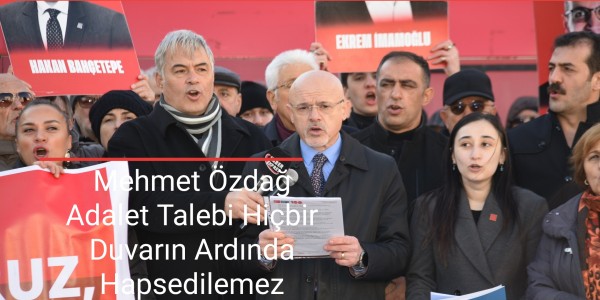 CHP Samsun İl Başkanı Özdağ: Adalet Talebi Hiçbir Duvarın Ardında Hapsedilemez